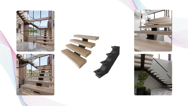 Tower ARC floating stair beam configuration in Hempstead